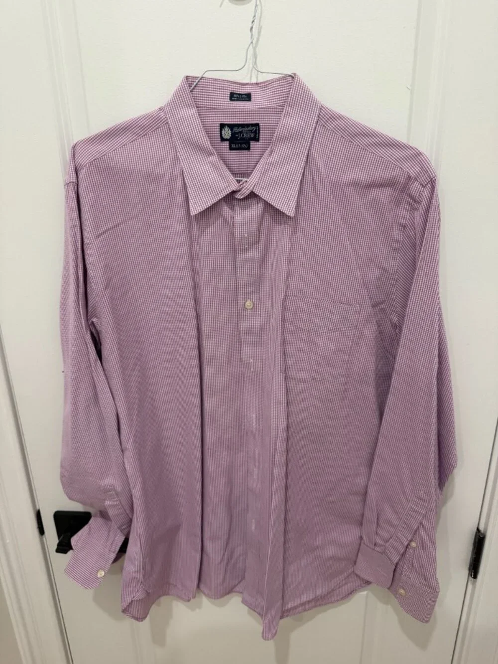XL Pink J. Crew Long-Sleeve Button Down